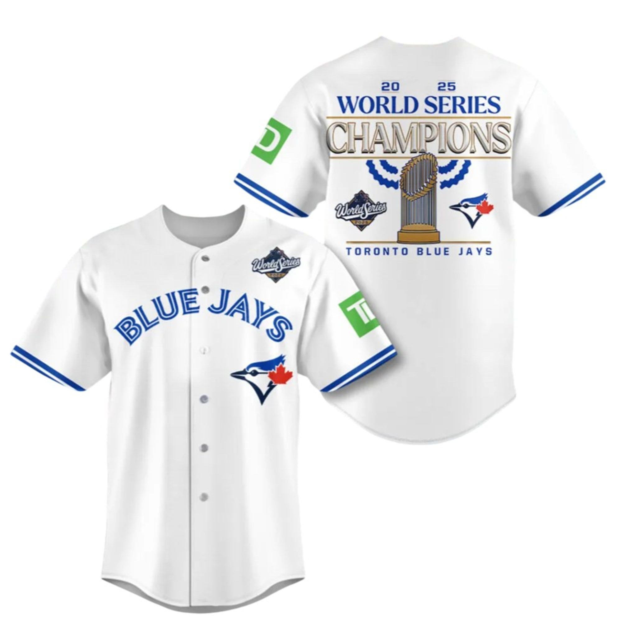 2025 Blue Jays World Series Champions Jersey 2 Blue Jays 2025 World Series Champions Jersey 1 2