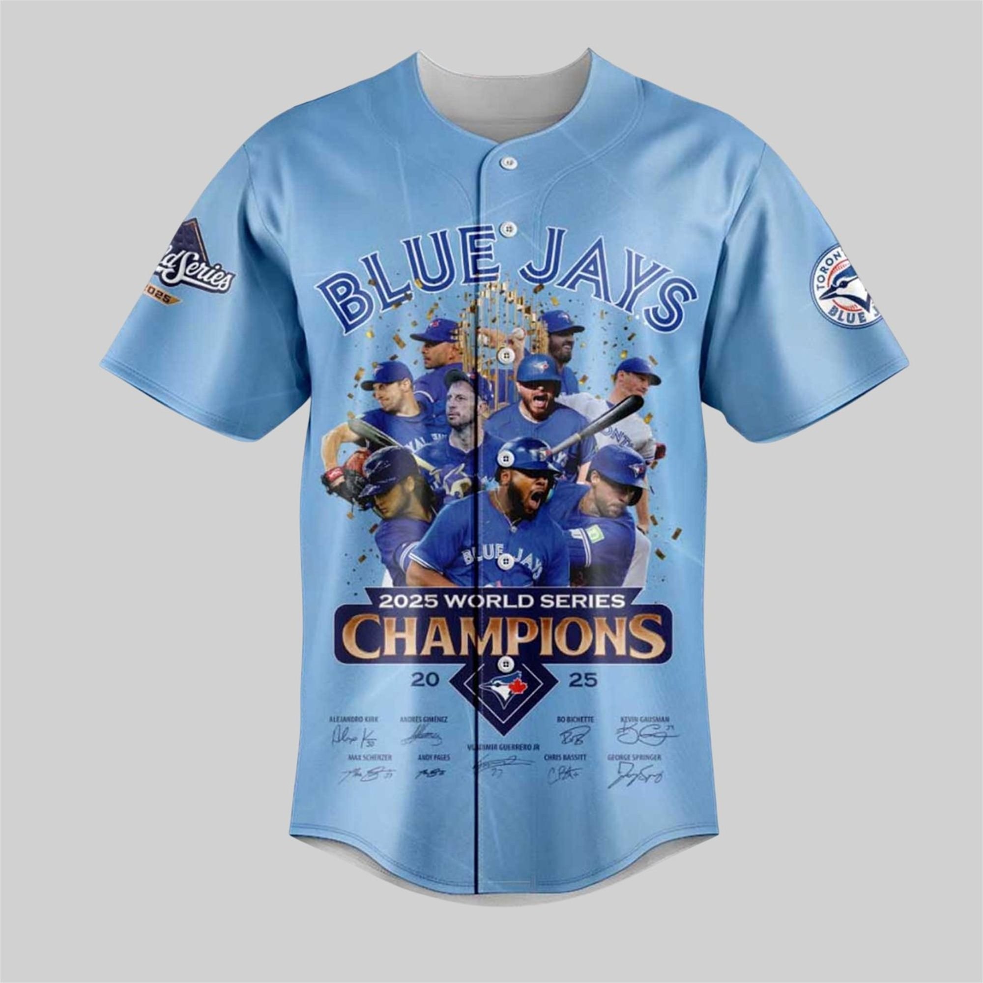 Blue Jays 2025 World Series Champions Jersey 1 Blue Jays 2025 World Series Champions Jersey 1