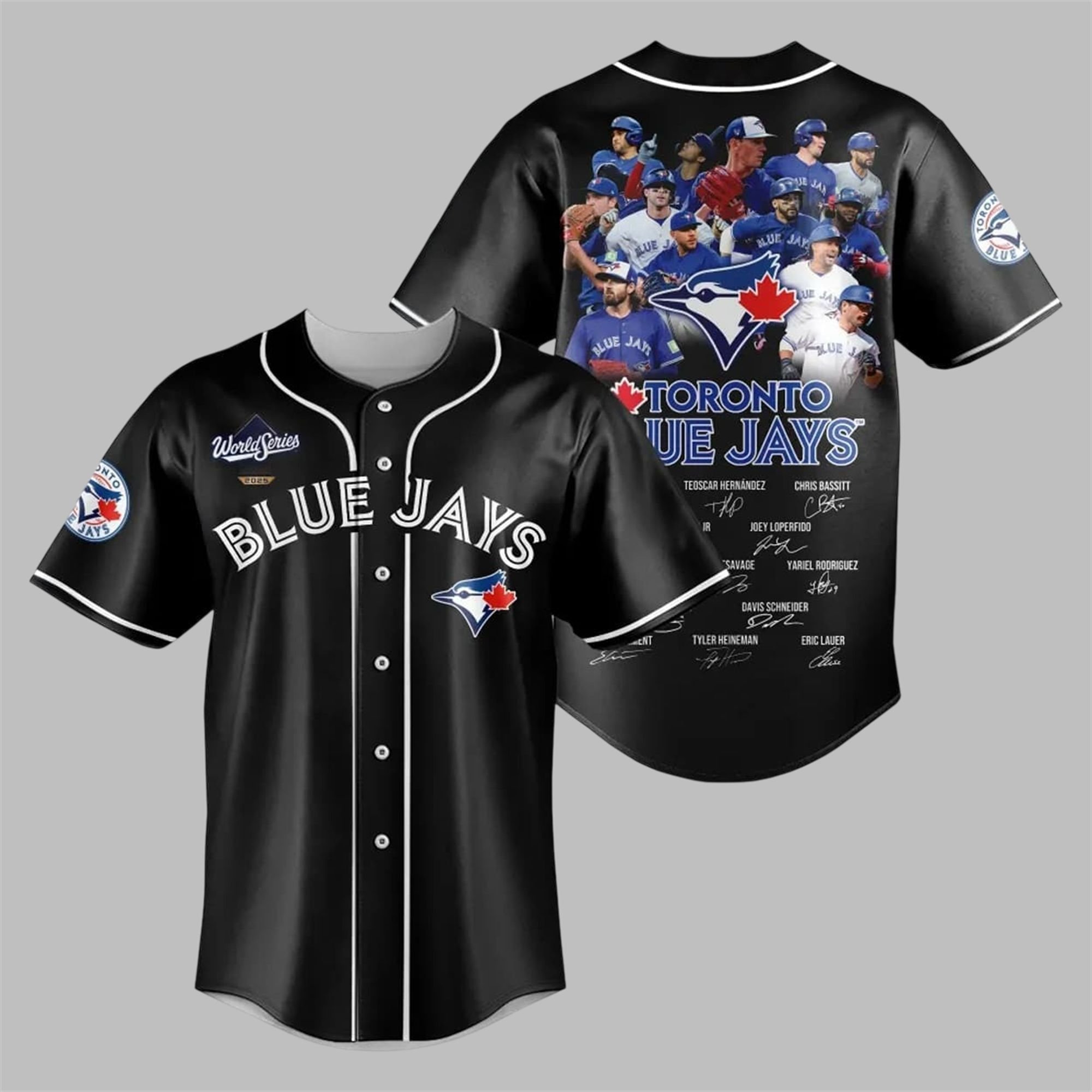 Blue Jays 2025 World Series Signature Jersey 1 Blue Jays 2025 World Series Signature Jersey 1