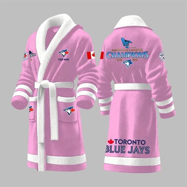 Blue Jays AL Champions World Series 2025 Bathrobe 7