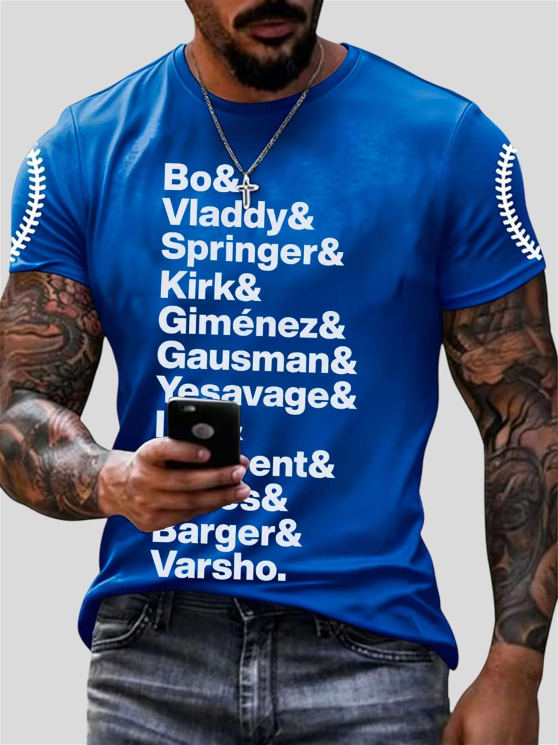 Blue Jays Bo Vladdy Springer Kirk Gimenez Shirt 1 Blue Jays Bo Vladdy Springer Kirk Gimenez Shirt 1