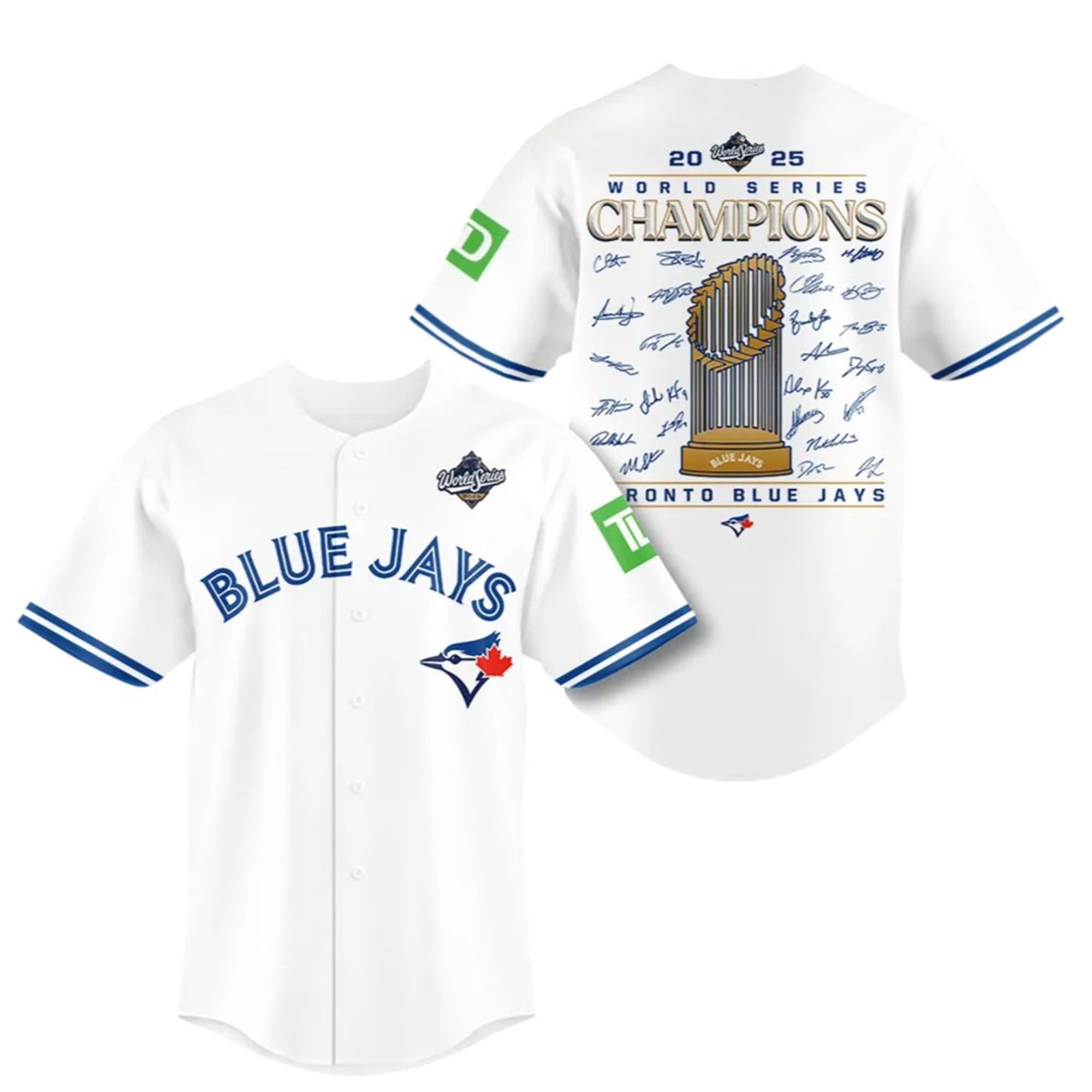 Blue Jays World Series 2025 Baseball Jersey 2 Blue Jays World Series 2025 Baseball Jersey 1 2