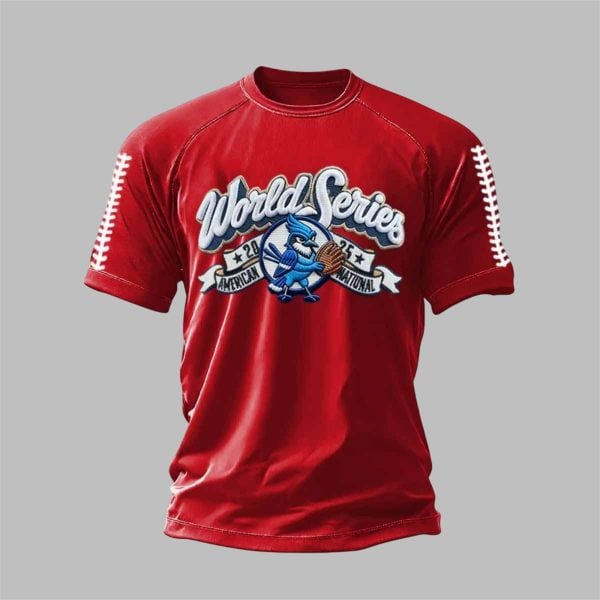 Blue Jays World Series 2025 Print Casual T Shirt 4