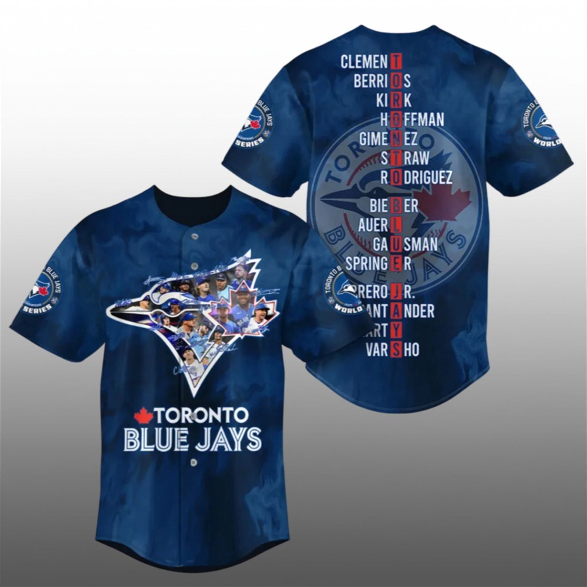 Blue Jays World Series 2025 Teams Jersey 1 1 Blue Jays World Series 2025 Teams Jersey 1 1