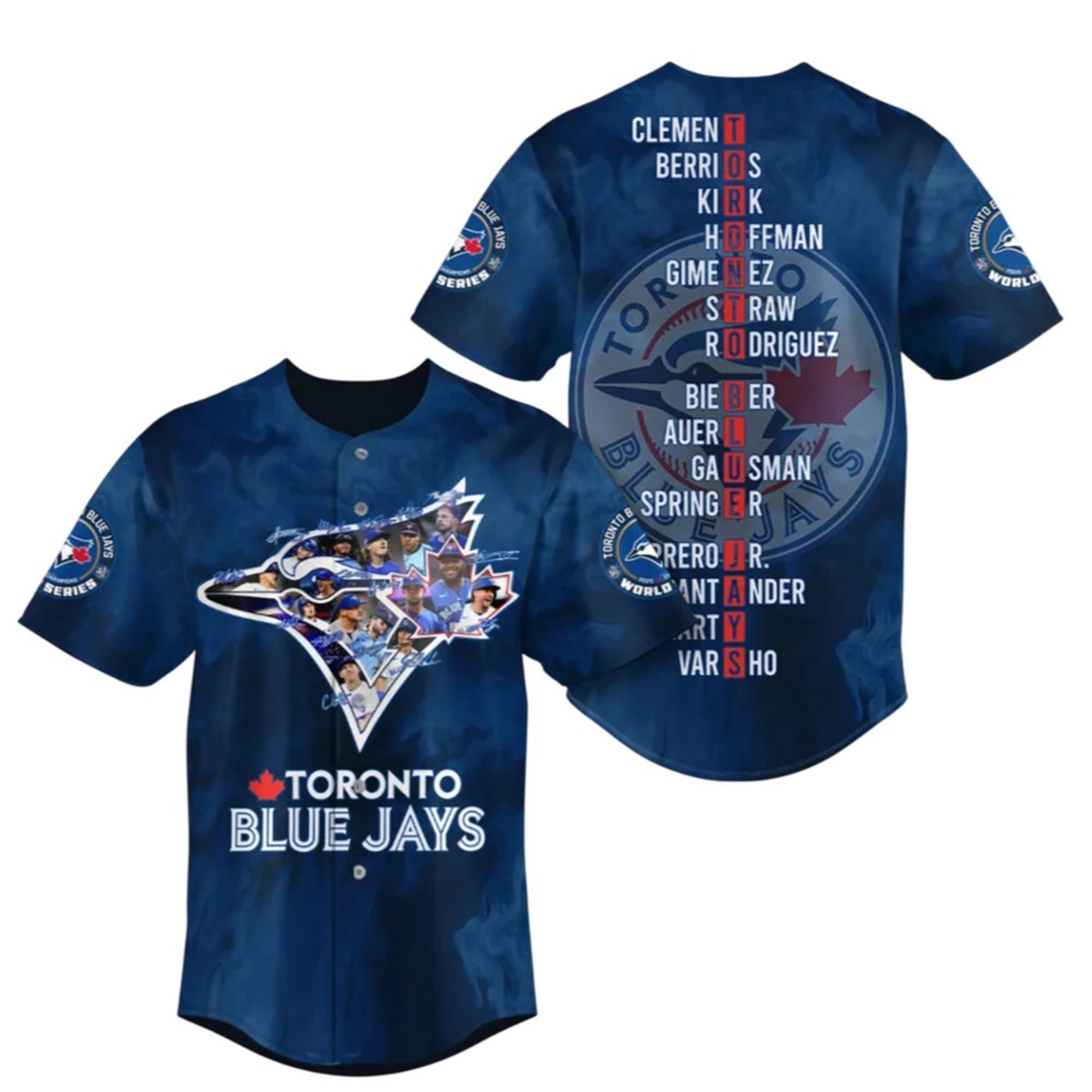 Blue Jays World Series 2025 Teams Jersey 2 Blue Jays World Series 2025 Teams Jersey 1 2