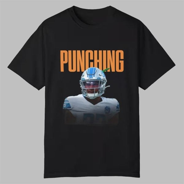 Brian Branch Punching Shirt 0 0