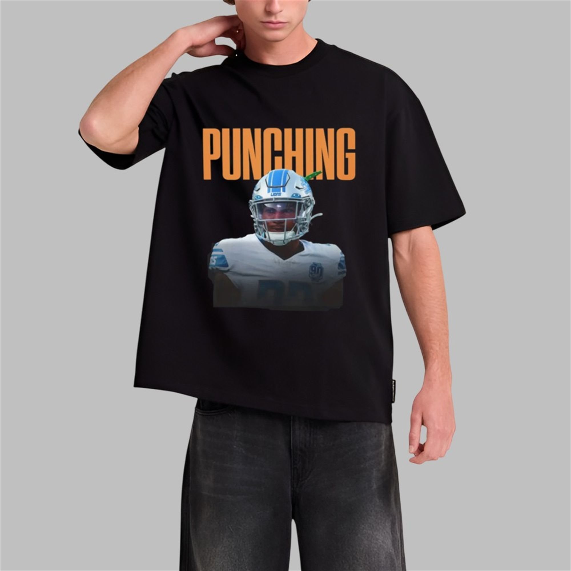 Brian Branch Punching Shirt 0 1 Brian Branch Punching Shirt 0 1
