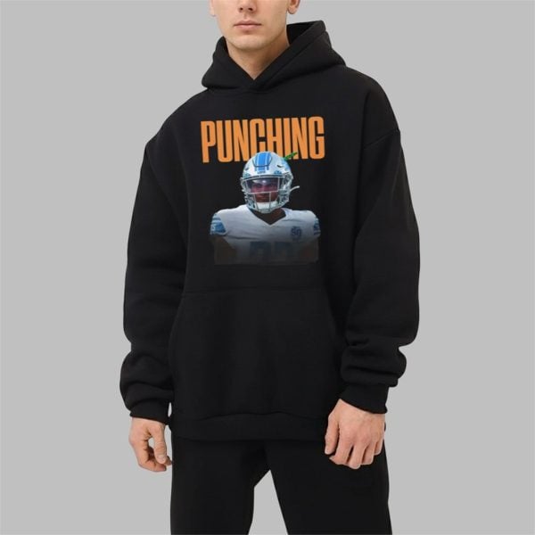 Brian Branch Punching Shirt 2 1
