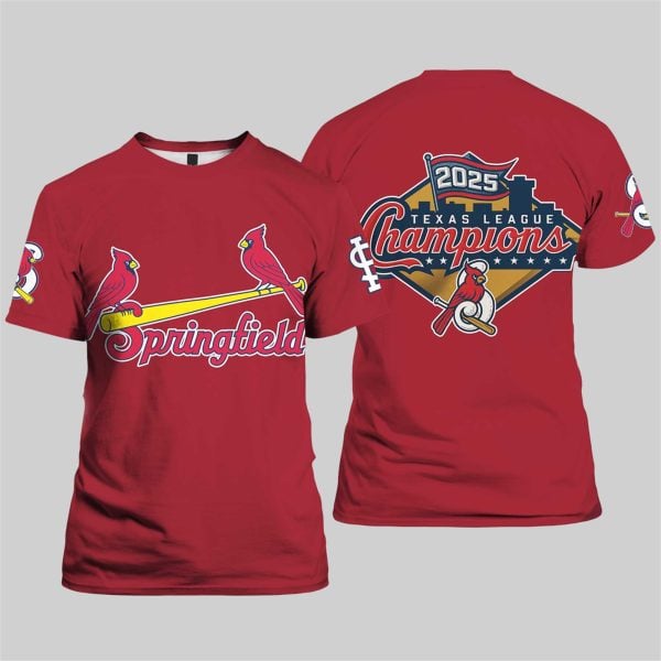 Cardinals Texas League Champions 2025 Shirt 1