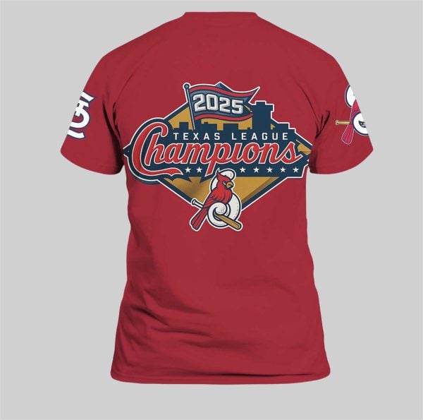 Cardinals Texas League Champions 2025 Shirt 3