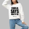 Carla Says Wealth Tax Shirt 1 2