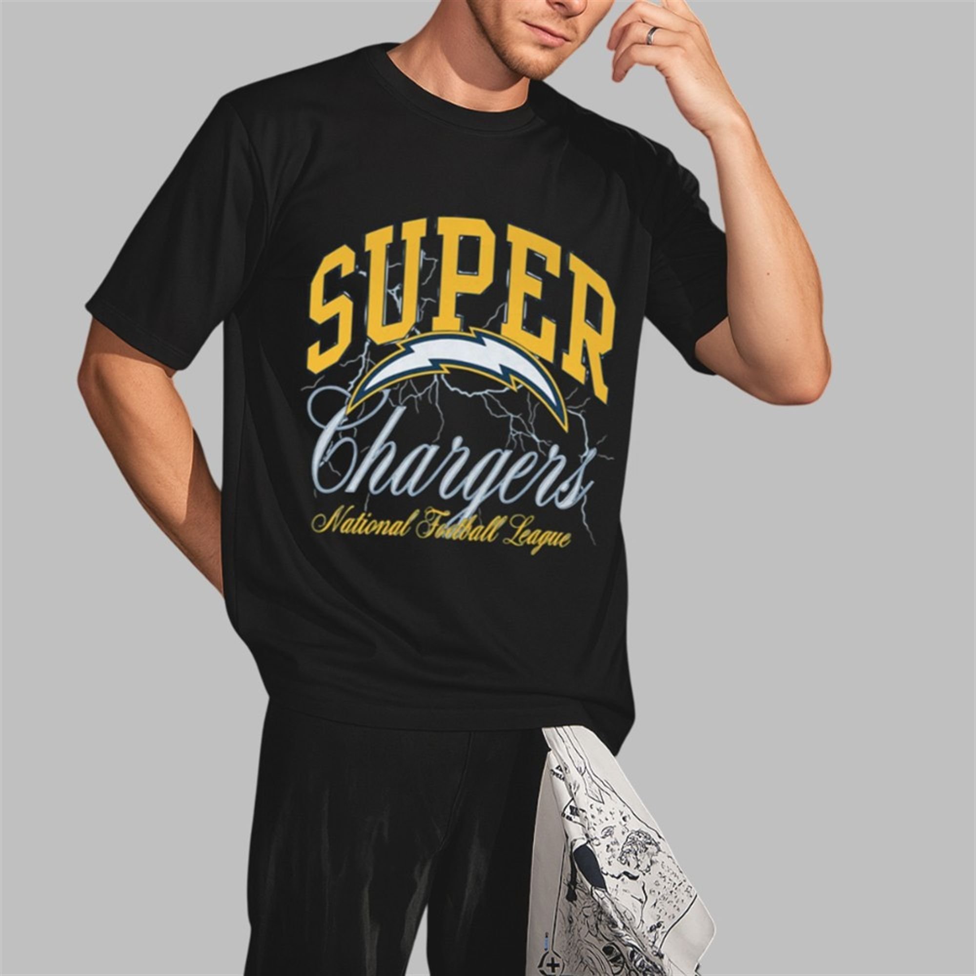 Chargers Max Duggan Super Chargers Shirt 3 Changers Max Duggan Super Changers Shirt 2 3