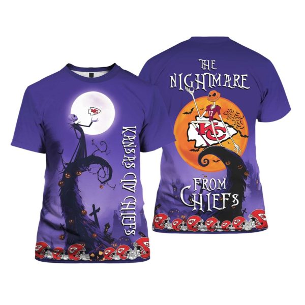 Chiefs Halloween The Nightmare 2025 Shirt 1 2