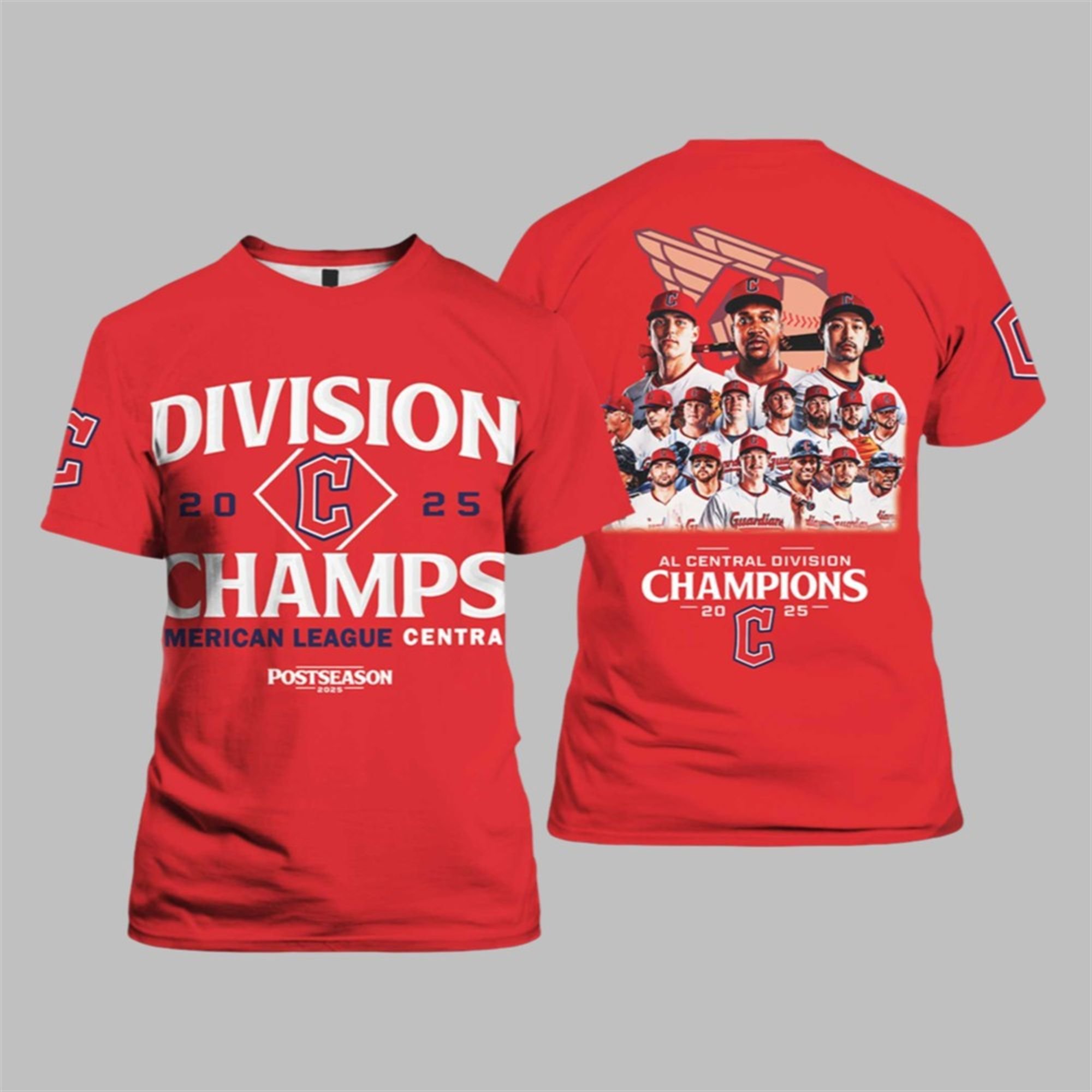Cleveland Guardians 2025 AL Central Division Champions Shirt 1 1 Cleveland Guardians 2025 AL Central Division Champions Shirt 1 1