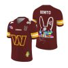 CommandersBad Bunny Bowl LX 2025 2026 Jersey 1 2