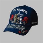 Cowboys Lest We Forget Remember Hat