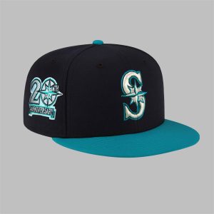 Seattle Mariners Teal 20th Anniversary 2025 Hat 1