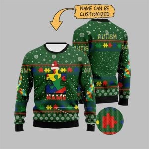 2025 Christmas Autism Awareness Ugly Sweater 1 1