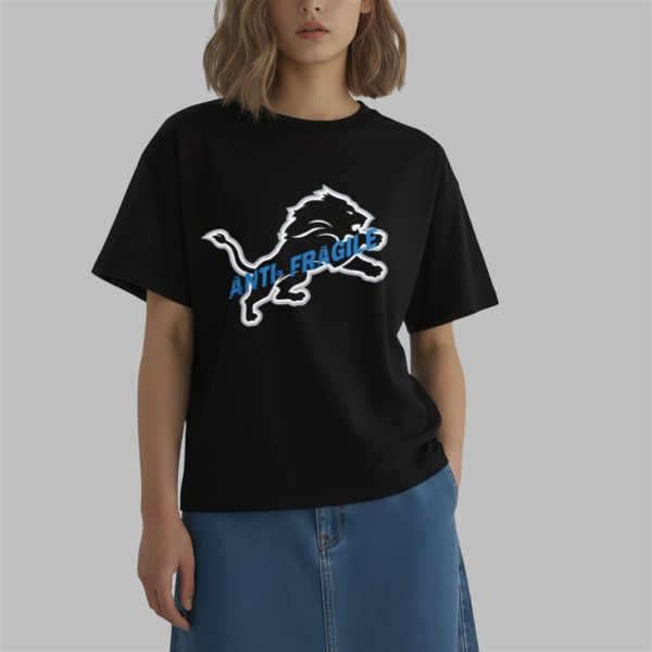 Dan Campbell Anti Fragile Detroit Grit Grit Shirt 0 2