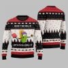 Deck the Halls with Pickleballs Ugly Xmas Sweater 4