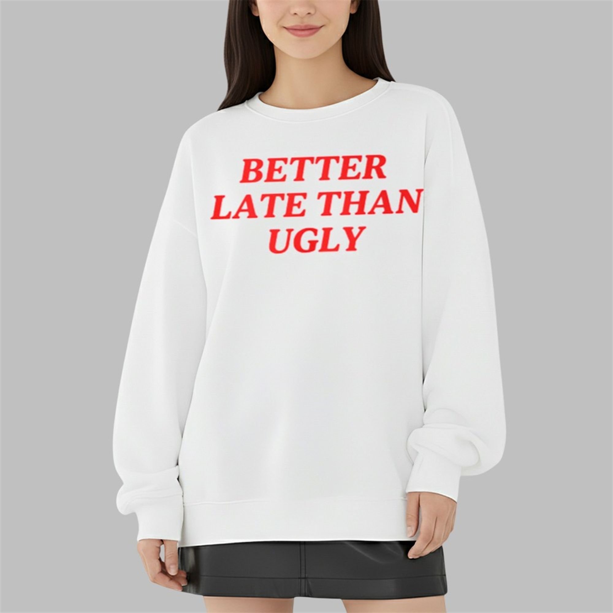 DiJonai Carrington Better Late Than Ugly Shirt 5 DiJonai Carrington Better Late Than Ugly Shirt 3 9