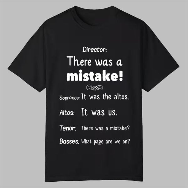 Director There Was A Mistake Sopranos It Was The Altos Shirt 0 0