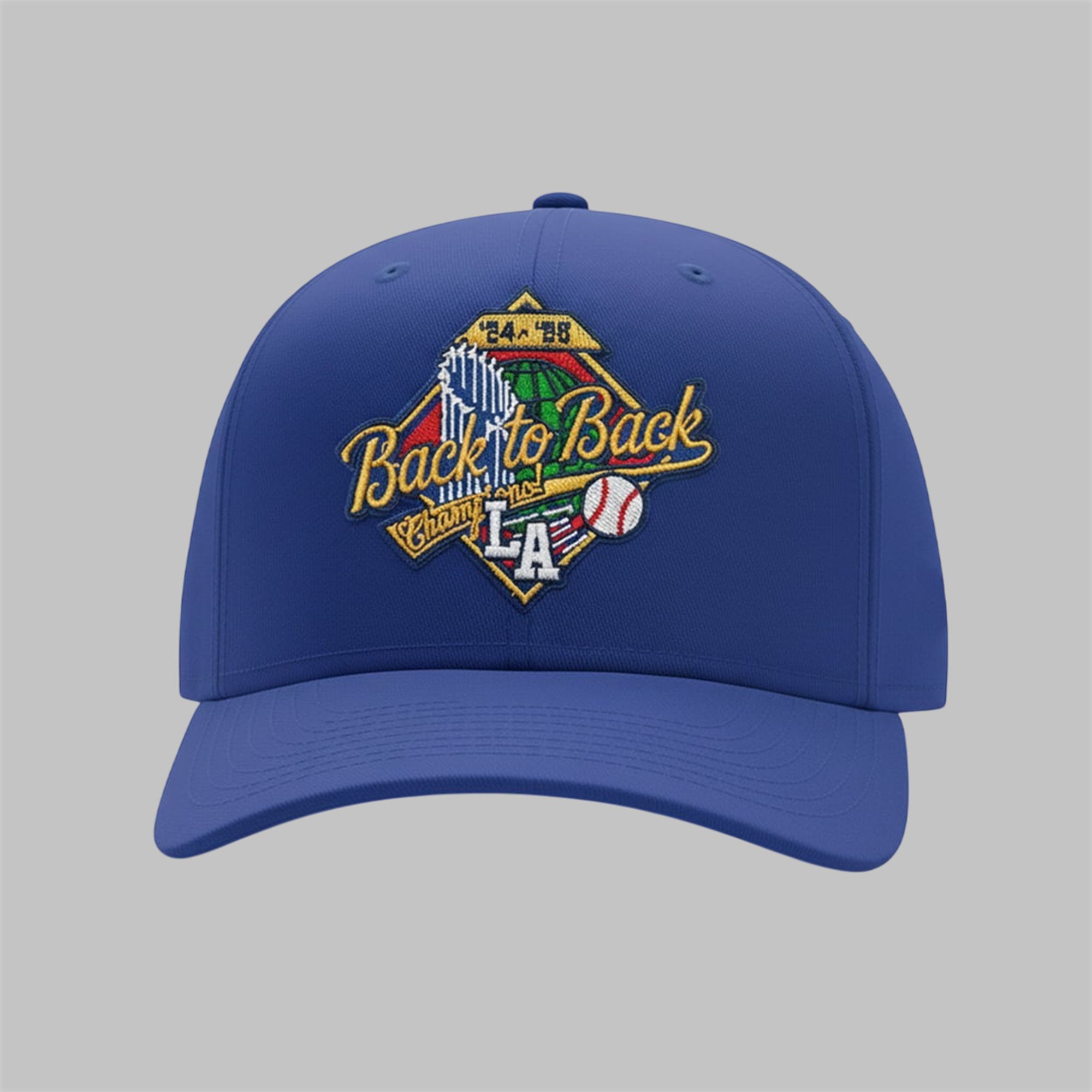 Dodgers 2024 2025 Back To Back World Series Champions Hat 2 Dodgers 2024 2025 Back To Back World Series Champions Hat 2