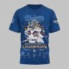 Dodgers 2025 World Series Champions BAck To Back Shirt 2