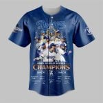 Dodgers 2025 World Series Champions Back 2 Back Jersey