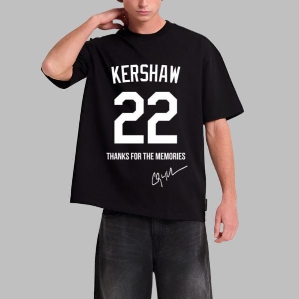 Dodgers Clayton Kershaw Thanks for the Memories 2025 T-Shirt