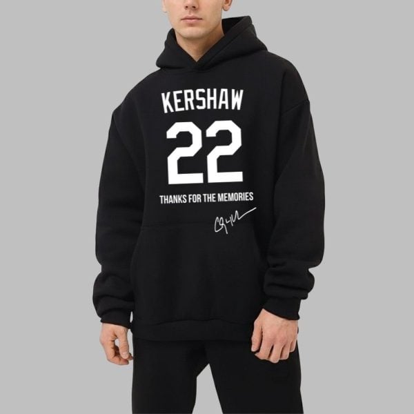 Dodgers Clayton Kershaw Thanks for the Memories 2025 T Shirt 2 1