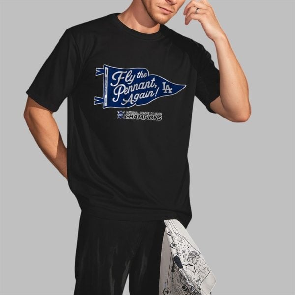 Dodgers Division Champions Fly The Pennat Again 2025 Shirt 2 3