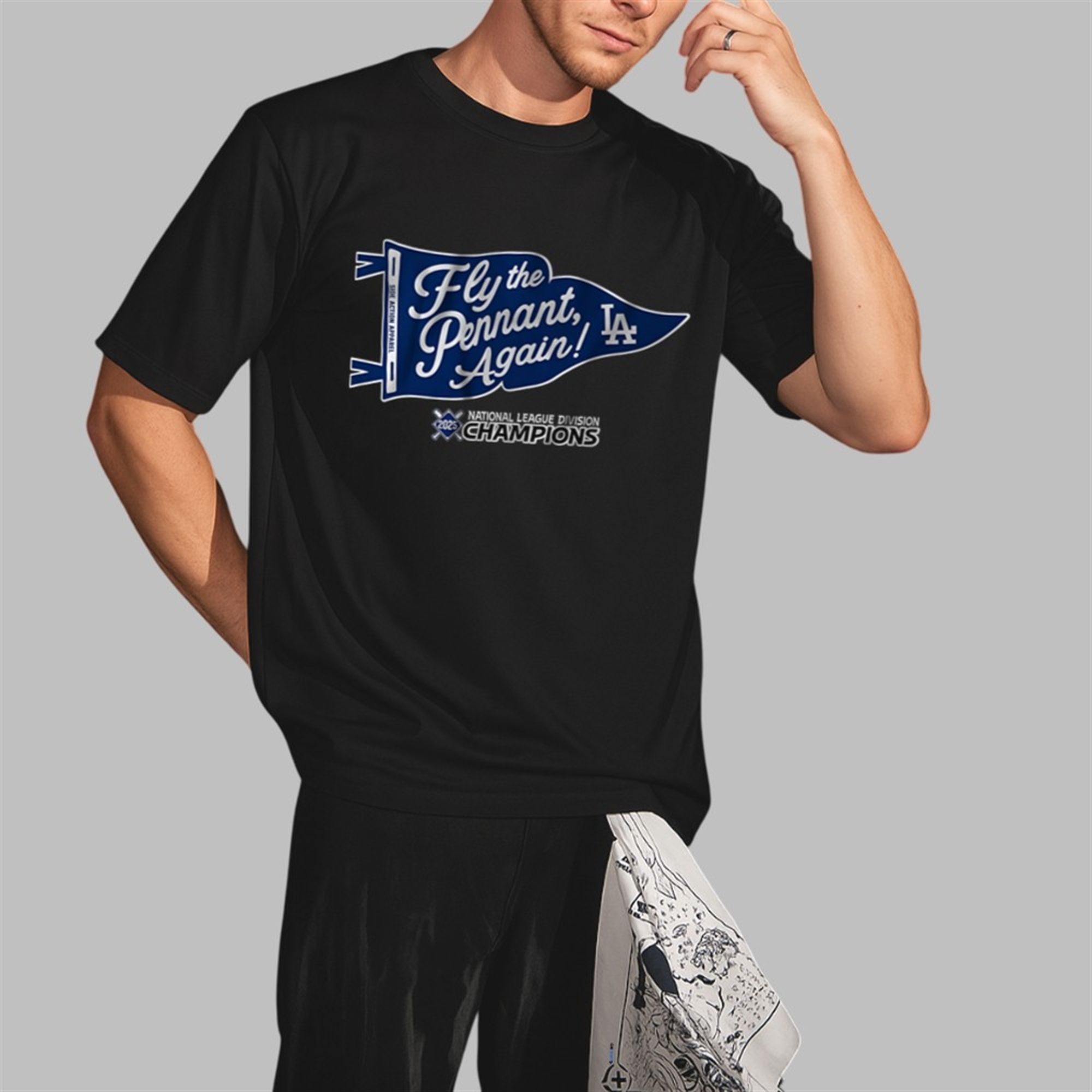 Dodgers Division Champions Fly The Pennat Again 2025 Shirt 3 Dodgers Division Champions Fly The Pennat Again 2025 Shirt 2 3