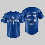 Dodgers National League Champions World Series 2025 Jersey