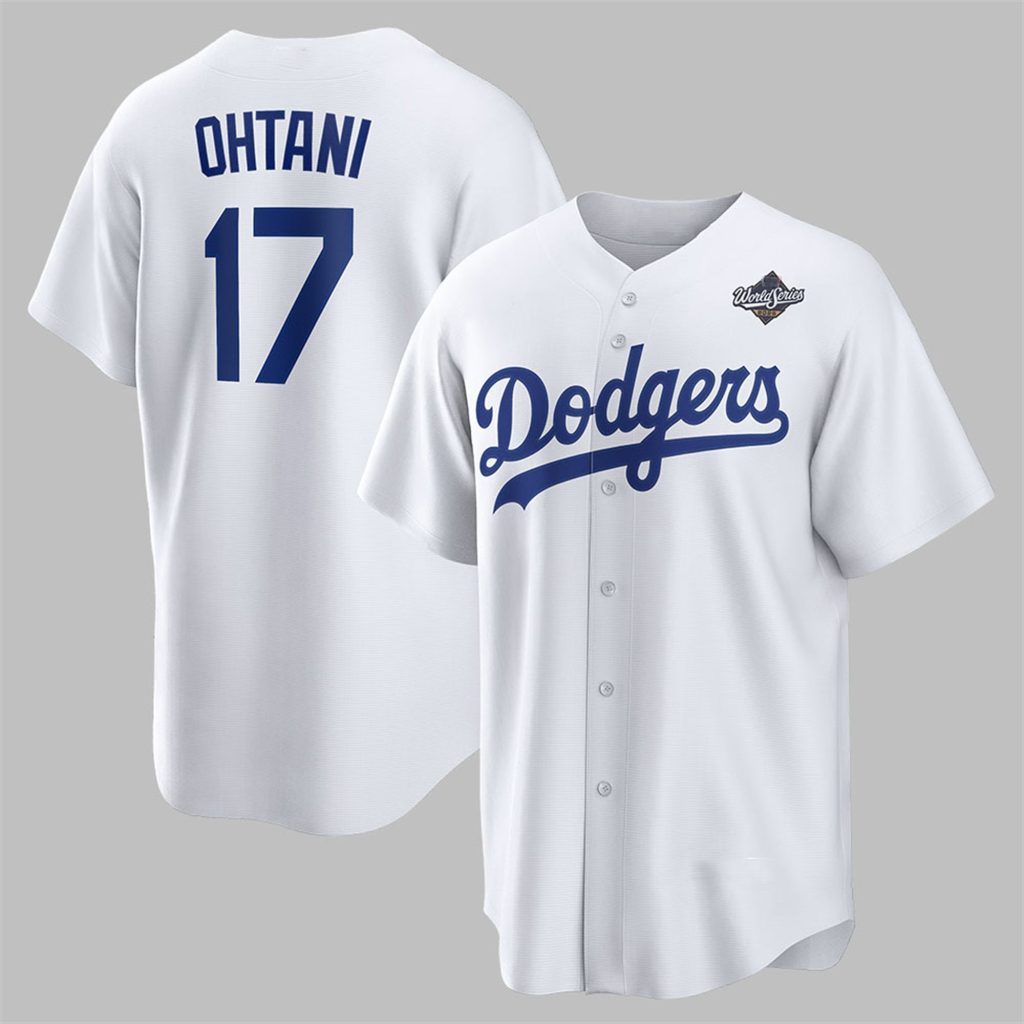 Dodgers Shohei Ohtani 2025 World Series Jersey 1