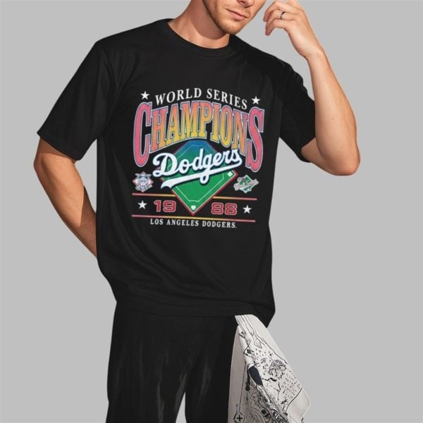 Dodgers World Series Champions 1988 Shirt 2 3
