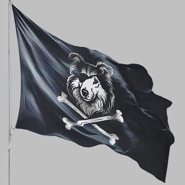 Dog Eyespatch Rev Pirate Reveille Flags 1