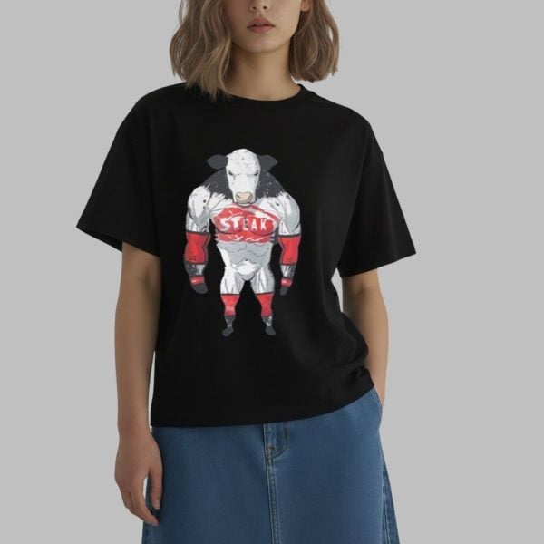 Dr Shawn Baker Cow Steak Shirt 0 2