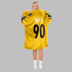 2025 Pittsburgh The Terrible Blanket Hoodie Watt Blanket Hoodie 1