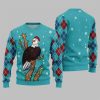 Eagle With Christmas Hat Ugly Sweater 2025 Christmas 1