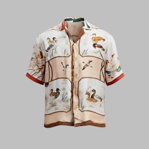Travis Kelce Wood Duck Hawaiian Shirt 1
