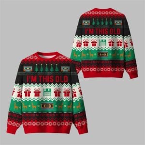 2025 Christmas Im This Old Ugly Sweater 1 1