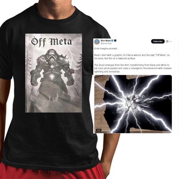 Elon Musk Druid Off Meta Shirt 2