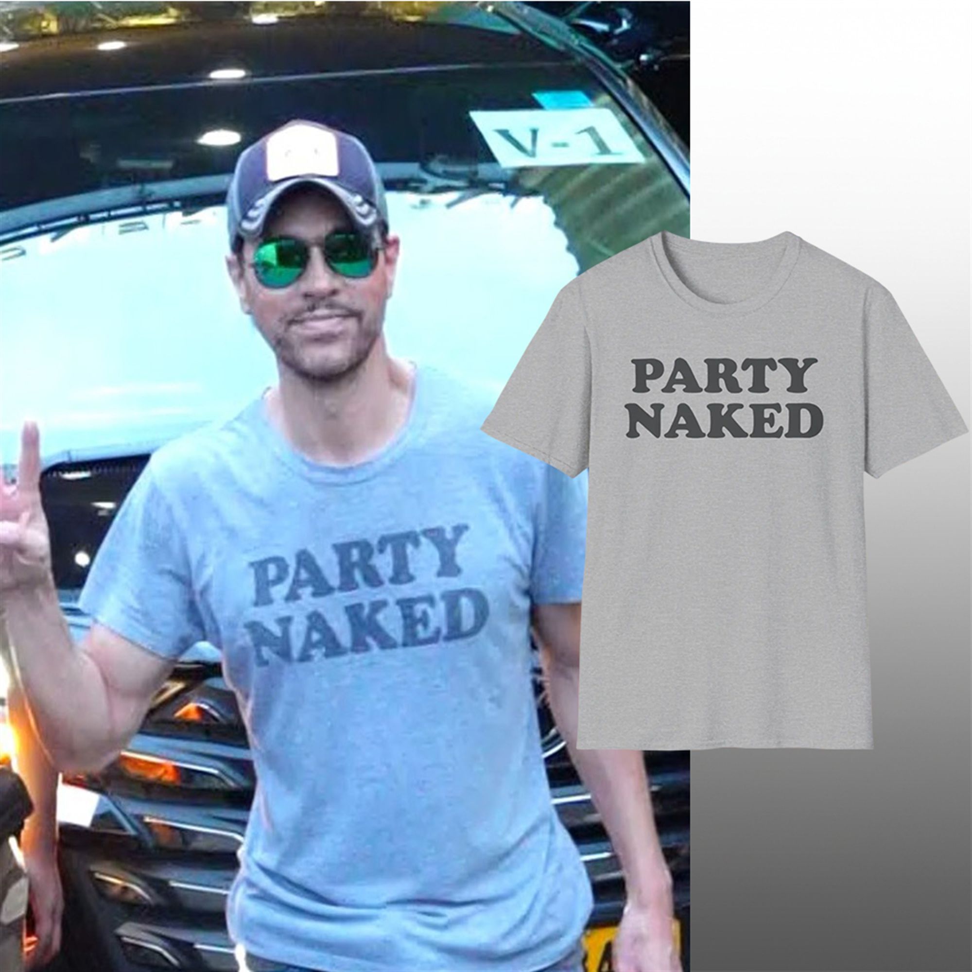 Enrique Iglesias Party Naked Shirt 6 Enrique Iglesias Party Naked Shirt 6