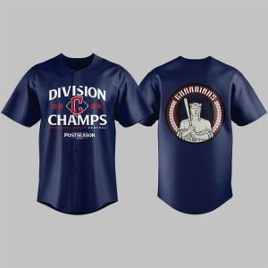 0 Guardians Division Champs AL Central Postseason 2025 Jersey