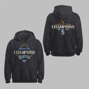 Mariners American League Champions 2025 Hoodie 1 1