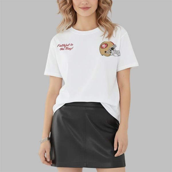 Fred Warner 49ers Faithful to the Bay Shirt 3 4