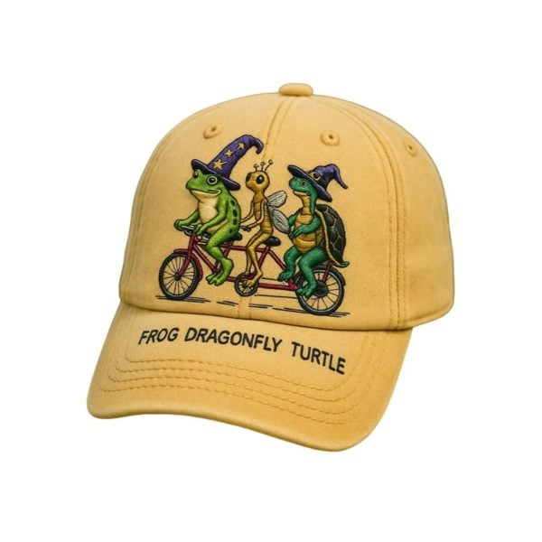 Frog Dragonfly Turtle FDT 2025 Printed Hat 1 2