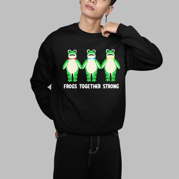 Frogs Together Strong Portland Frog Protest Anti ICE Shirt 1 1