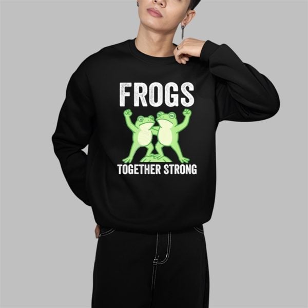 Frogs Together Strong Portland Frog Protest Shirt 1 1